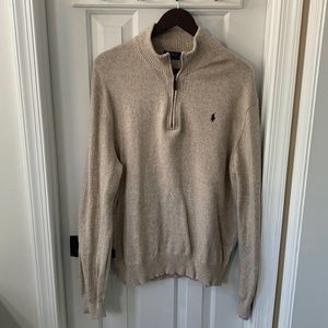 Polo Ralph Lauren - 1/4 Zip Knit Sweater XL